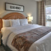 MLK Ski Weekend 1 Bedroom with den Village Suite queen Bedroom