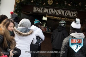 MLK Ski Weekend 2017 Black Ski Weekend Poutiine in Canada in the resort village
