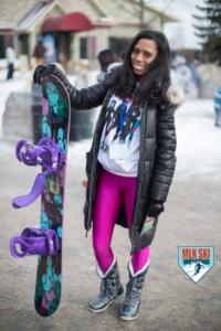 MLK Ski Weekend 2017 Black Ski Weekend black girls snowboard Burton (1)
