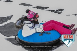 MLK Ski Weekend 2017 Black Ski Weekend tubing fun