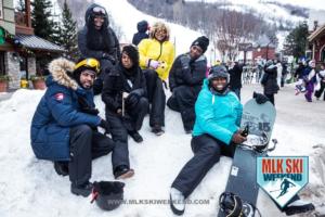 MLK Ski Weekend Black Ski Weekend ski slope resort Canada Goose snowboard (2)